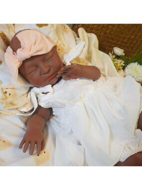 20 Inch Girl Full Silicone Reborn Lifelike Baby Doll With Clothes For Kids